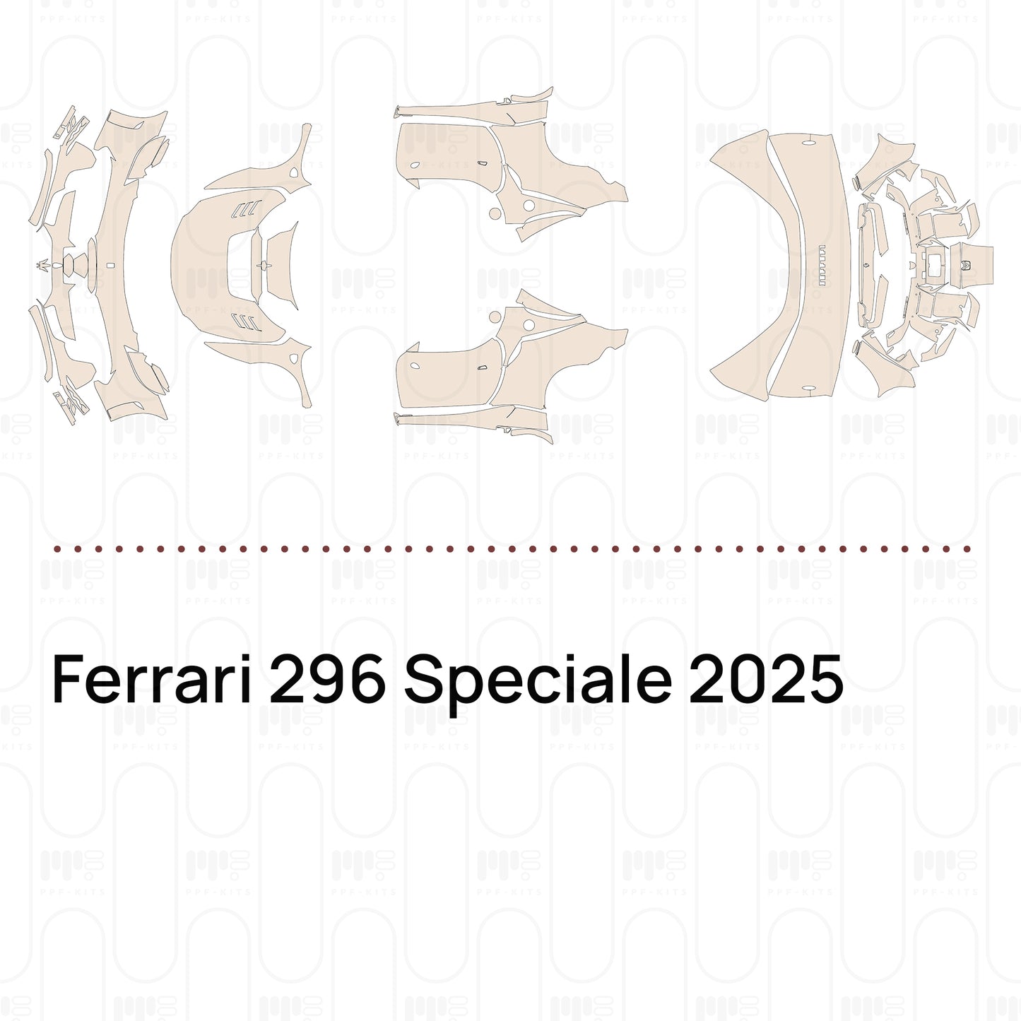 Pre-Cut PPF Ferrari 296 Speciale 2025
