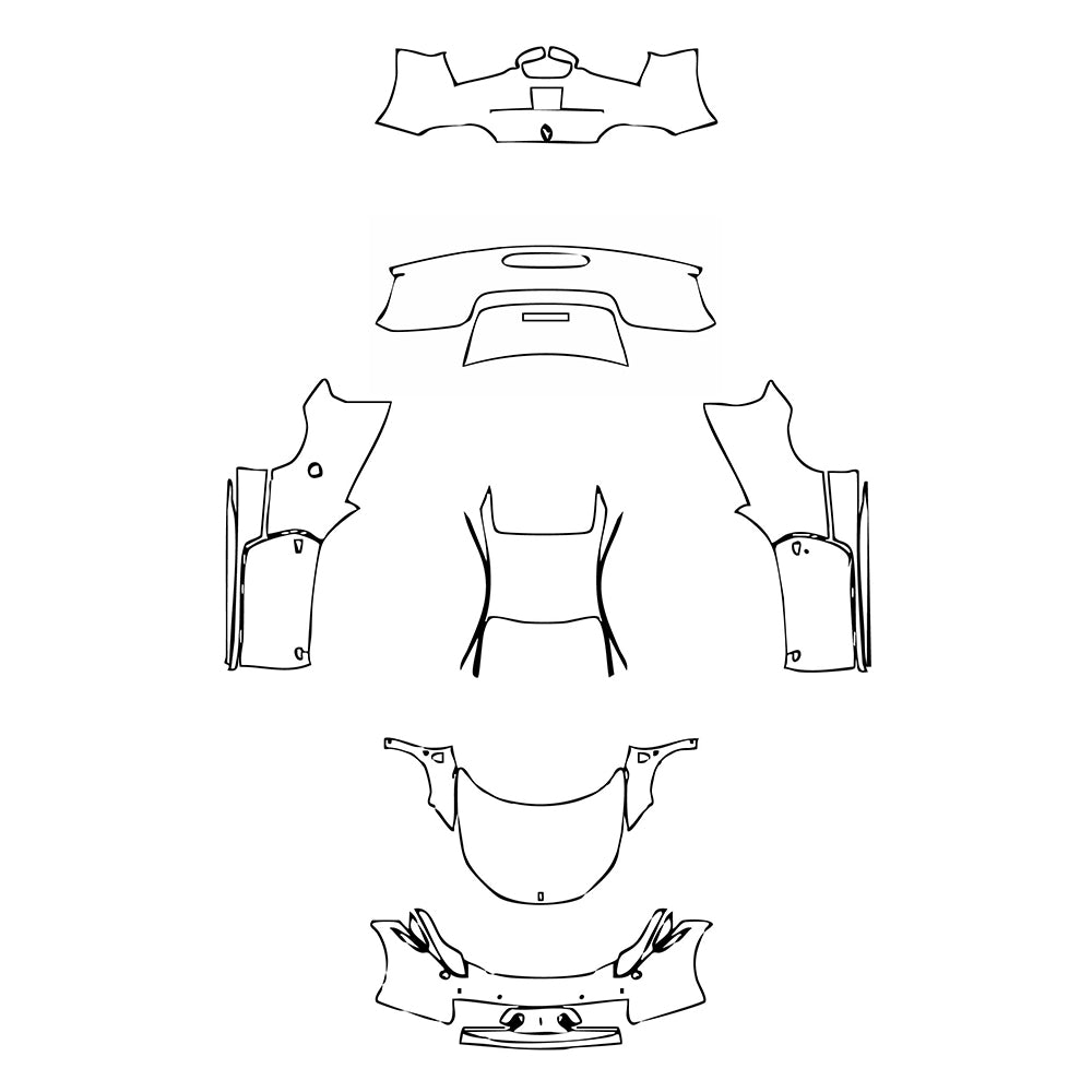 Pre-Cut PPF Ferrari 458 Italia 2011 - PPF-Kits