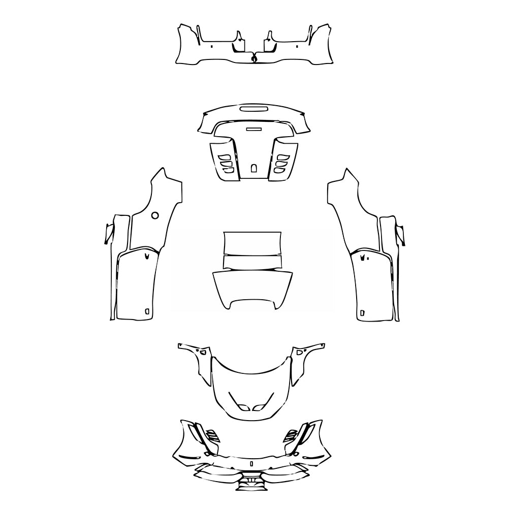 Pre-Cut PPF Ferrari 458 Speciale A 2015 - PPF-Kits