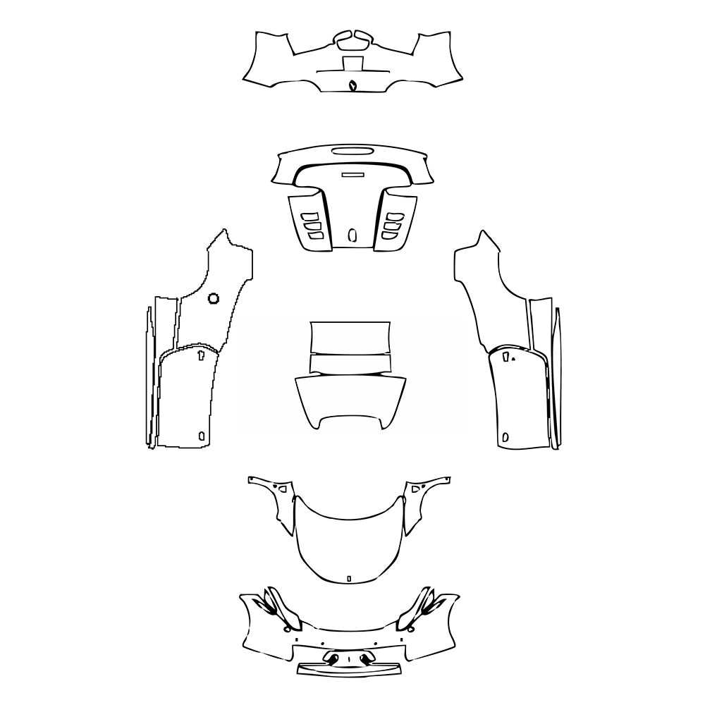 Pre-Cut PPF Ferrari 458 Spider 2013 - PPF-Kits