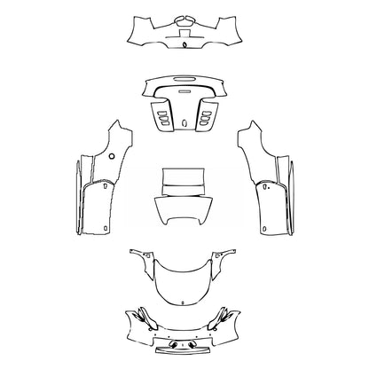 Pre-Cut PPF Ferrari 458 Spider 2013 - PPF-Kits