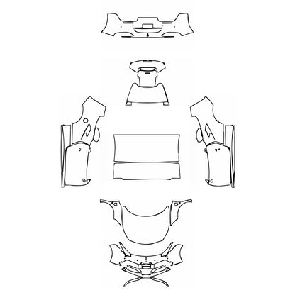 Pre-Cut PPF Ferrari 488 Spider 2019 - PPF-Kits
