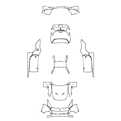Pre-Cut PPF Ferrari California T 2016 - PPF-Kits