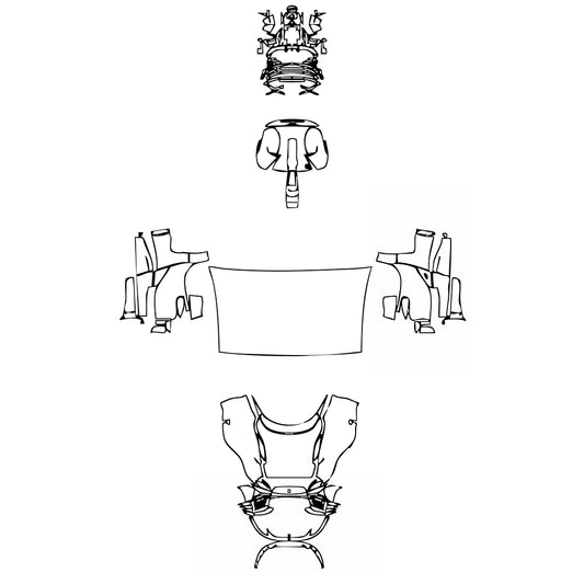 Pre-Cut PPF Ferrari Daytona SP3 2022 - PPF-Kits