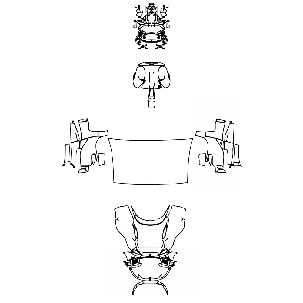 Pre-Cut PPF Ferrari Daytona SP3 2025 - PPF-Kits
