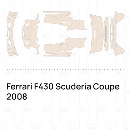 Pre-Cut PPF Ferrari F430 Scuderia Coupe 2008