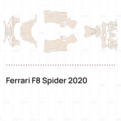 Pre-Cut PPF Ferrari F8 Spider 2020
