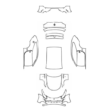 Pre-Cut PPF Ferrari FF 2013 - PPF-Kits