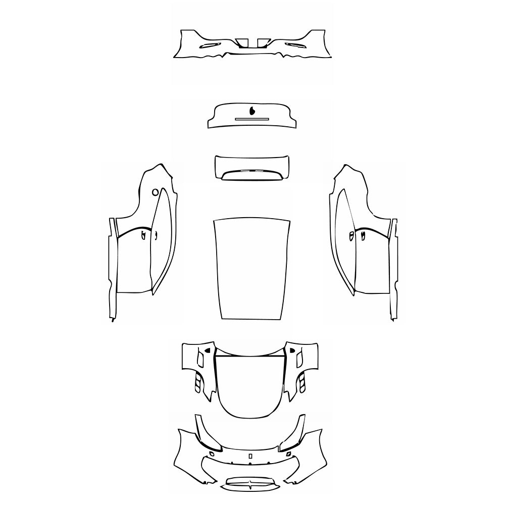 Pre-Cut PPF Ferrari GTC4Lusso GTC4Lusso 2018 - PPF-Kits