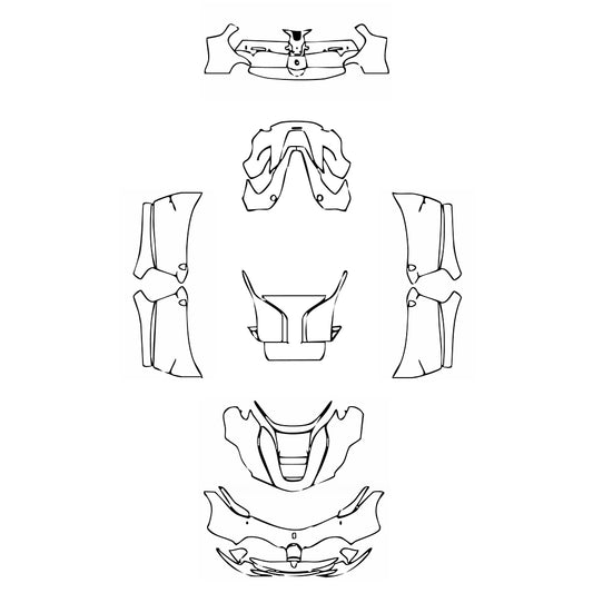 Pre-Cut PPF Ferrari LaFerrari 2013 - PPF-Kits