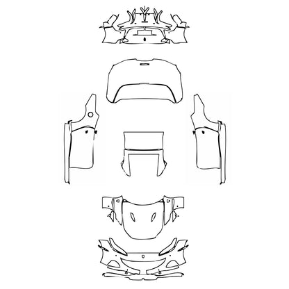 Pre-Cut PPF Ferrari Portofino M 2022 - PPF-Kits