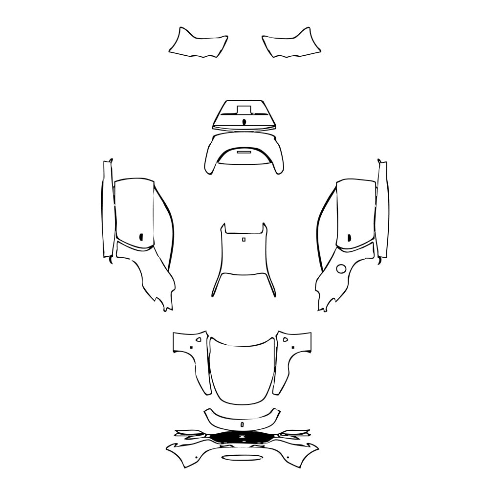 Pre-Cut PPF Ferrari Roma Coupe 2021 - PPF-Kits