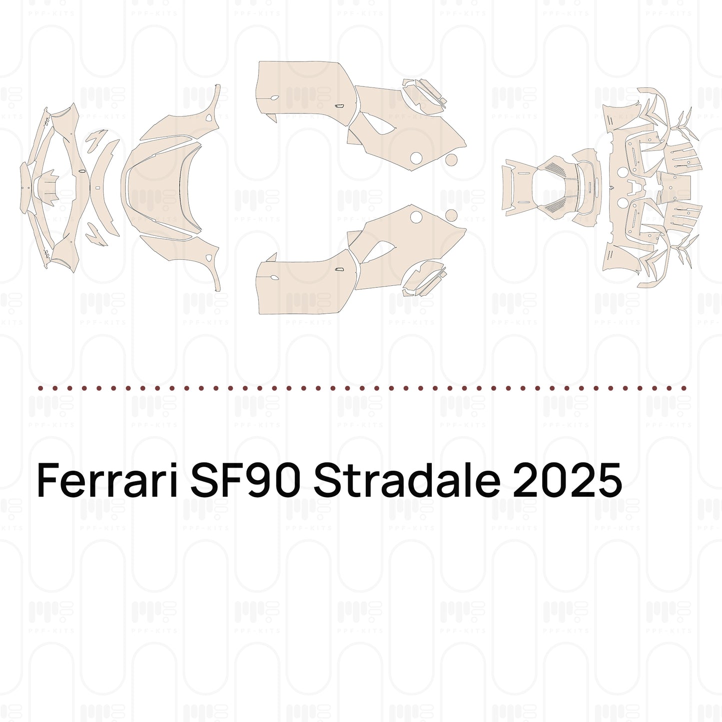 Pre-Cut PPF Ferrari SF90 Stradale 2025