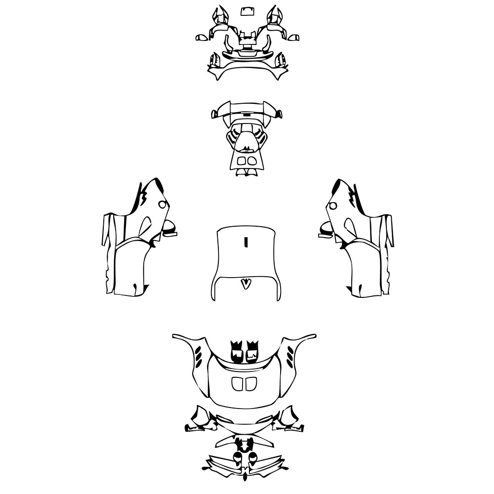 Pre-Cut PPF Ferrari SF90 XX Stradale 2024 - PPF-Kits