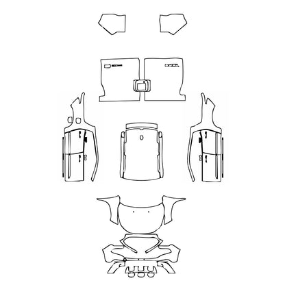 Pre-Cut PPF Fiat Toro 2022 - PPF-Kits