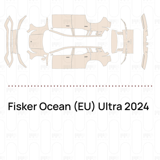 Fisker Ocean (EU) Ultra 2024 – Forskåret PPF-lakbeskyttelsesfilm
