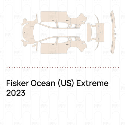 Pre-Cut PPF Fisker Ocean (US) Extreme 2023