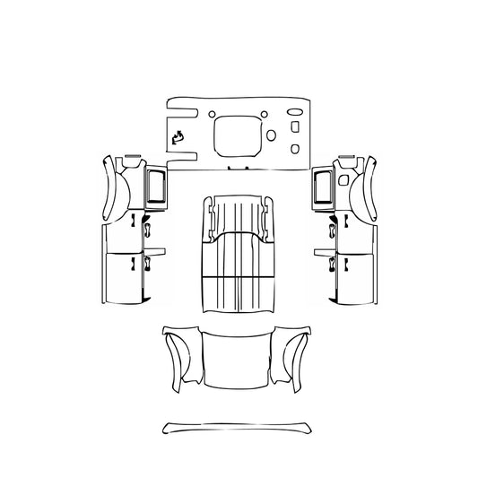 Pre-Cut PPF Ford Bronco 4 Door Base 2021 - PPF-Kits