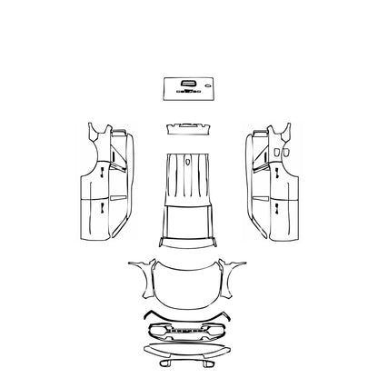 Pre-Cut PPF Ford Bronco Sport Badlands 2024 - PPF-Kits