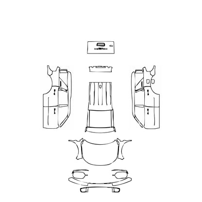 Pre-Cut PPF Ford Bronco Sport Heritage 2021 - PPF-Kits