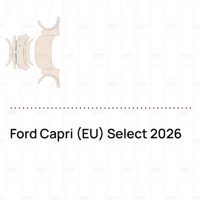 Pre-Cut PPF Ford Capri (EU) Select 2026