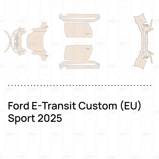 Pre-Cut PPF Ford E-Transit Custom (EU) Sport 2025