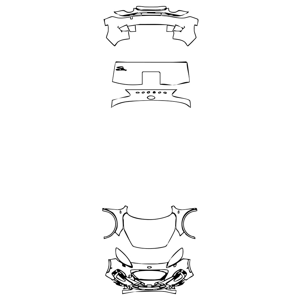 Pre-Cut PPF Ford Escape (CN) ST-Line 2022 - PPF-Kits