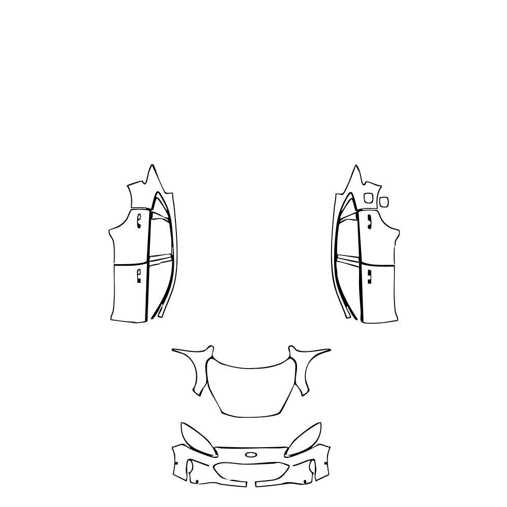 Pre-Cut PPF Ford Escape (US) S 2021 - PPF-Kits