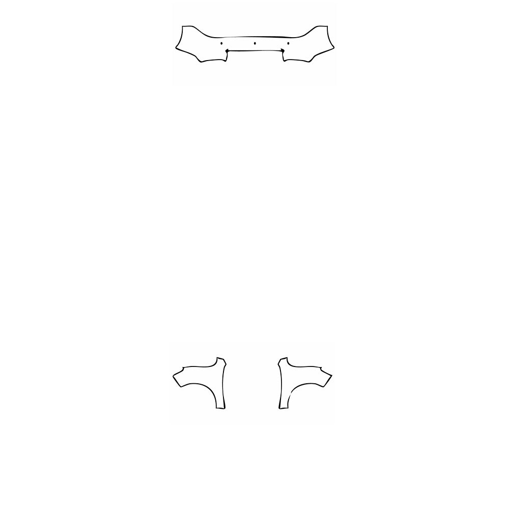 Pre-Cut PPF Ford Escort Base 2020 - PPF-Kits