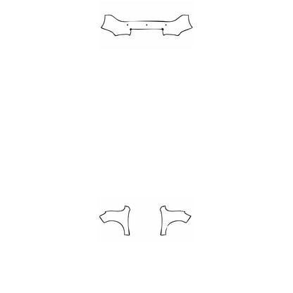 Pre-Cut PPF Ford Escort Base 2020 - PPF-Kits