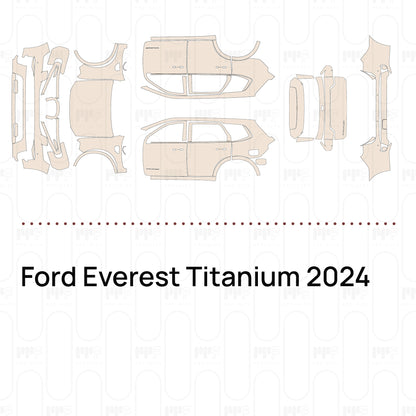 Pre-Cut PPF Ford Everest Titanium 2024