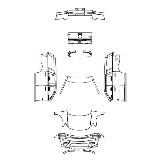 Pre-Cut PPF Ford Expedition Extended Wheelbase King Ranch 2023 - PPF-Kits