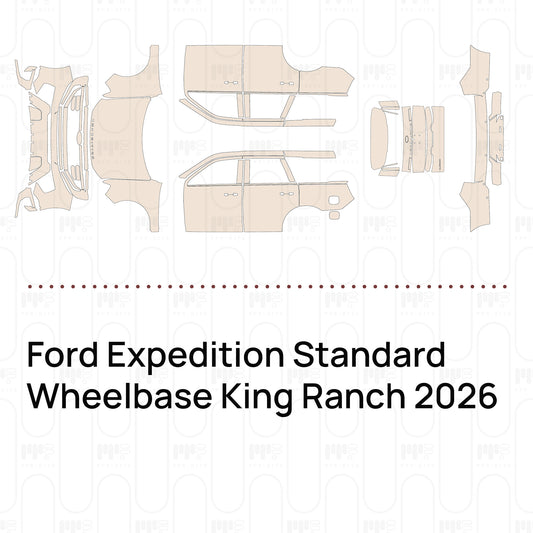 Pre-Cut PPF Ford Expedition Standard Wheelbase King Ranch 2026