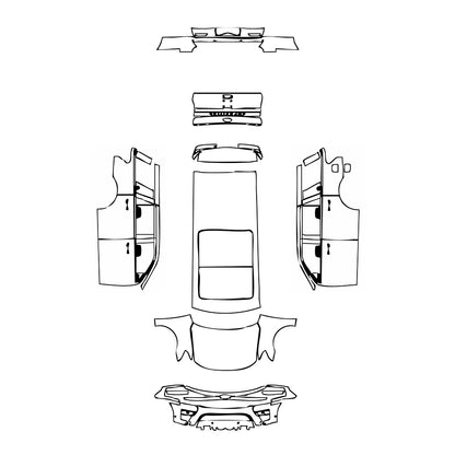 Pre-Cut PPF Ford Expedition Standard Wheelbase Timberline 2023 - PPF-Kits