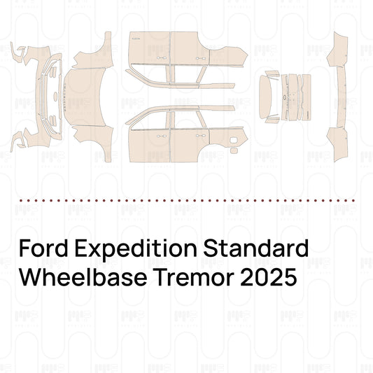 Pre-Cut PPF Ford Expedition Standard Wheelbase Tremor 2025