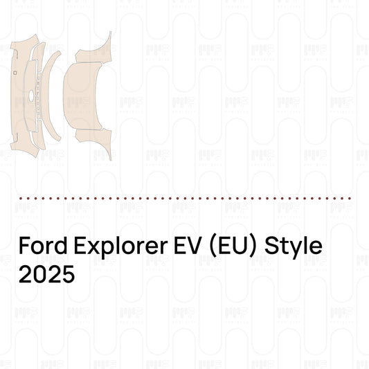 Pre-Cut PPF Ford Explorer EV (EU) Style 2025