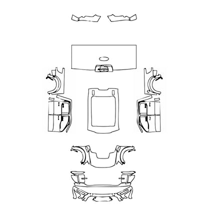 Pre-Cut PPF Ford F-150 Raptor R 2024 - PPF-Kits