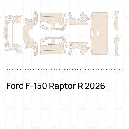 Pre-Cut PPF Ford F-150 Raptor R 2026