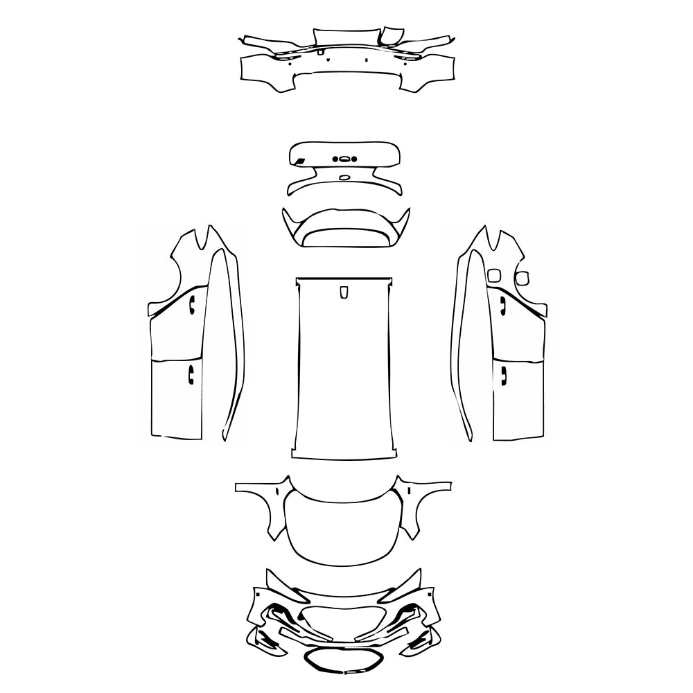 Pre-Cut PPF Ford Focus Estate ST-line 2024 - PPF-Kits