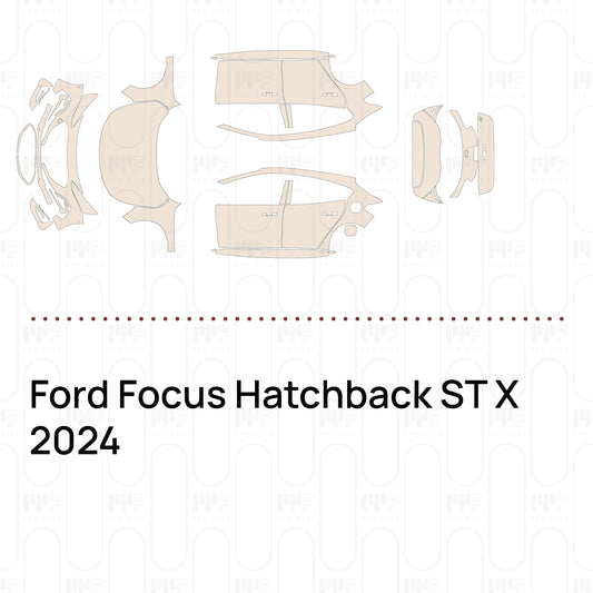 Pre-Cut PPF Ford Focus Hatchback ST X 2024