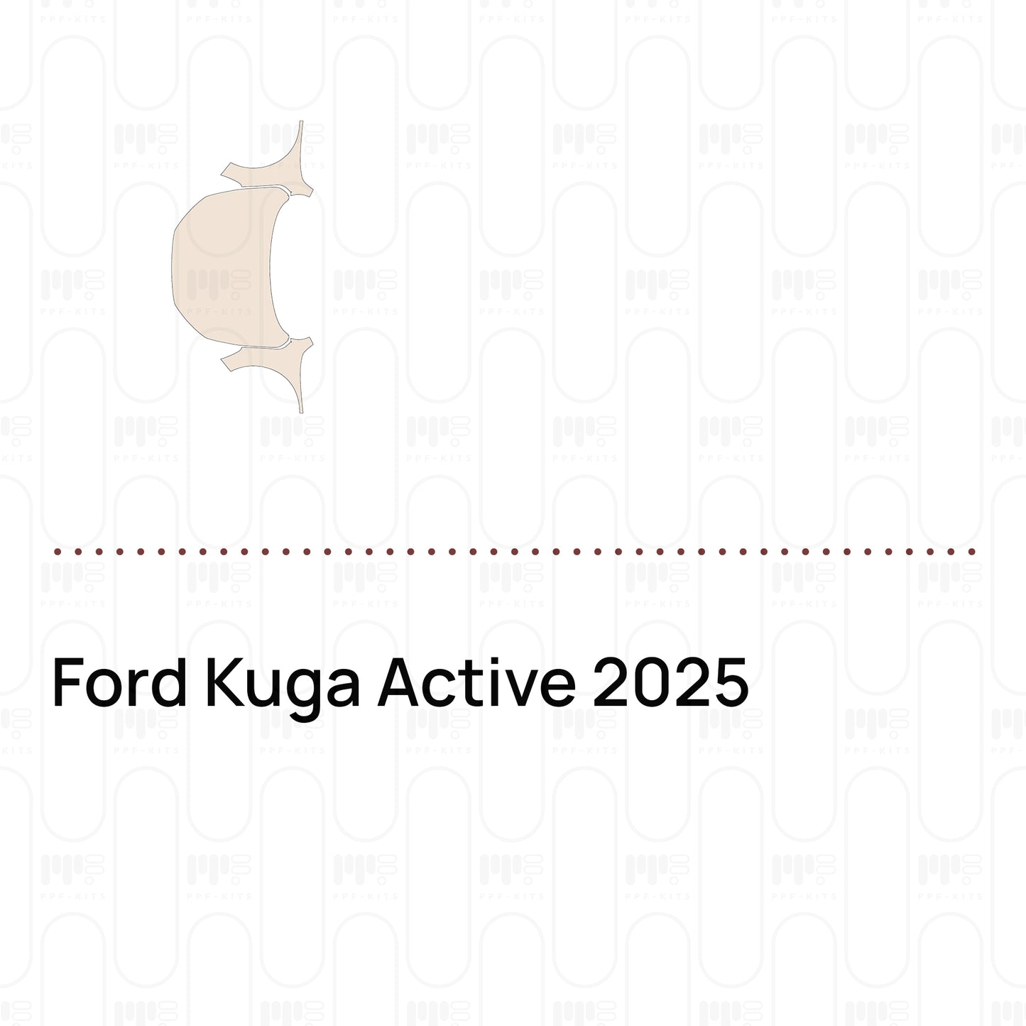 Pre-Cut PPF Ford Kuga Active 2025