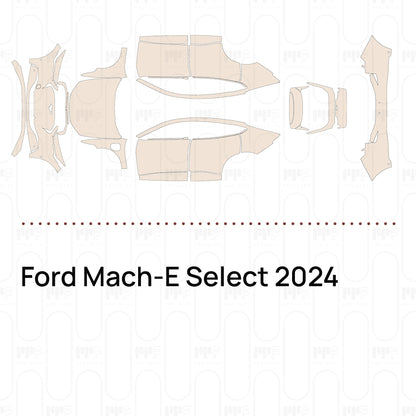 Pre-Cut PPF Ford Mach-E Select 2024