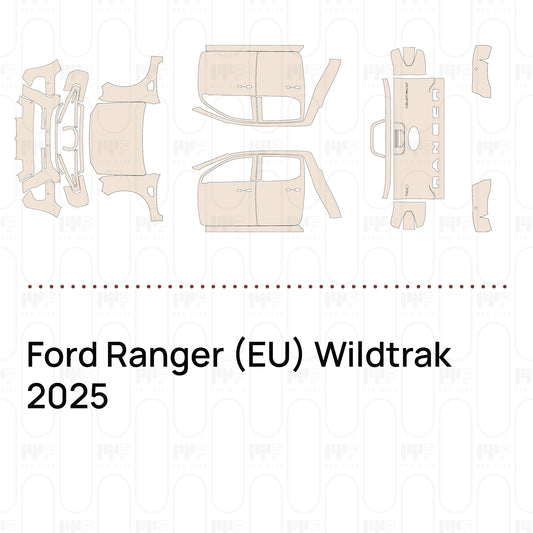 Pre-Cut PPF Ford Ranger (EU) Wildtrak 2025