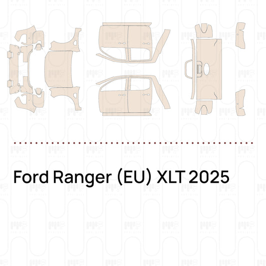 Pre-Cut PPF Ford Ranger (EU) XLT 2025