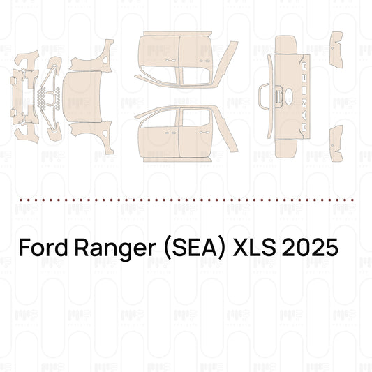Pre-Cut PPF Ford Ranger (SEA) XLS 2025