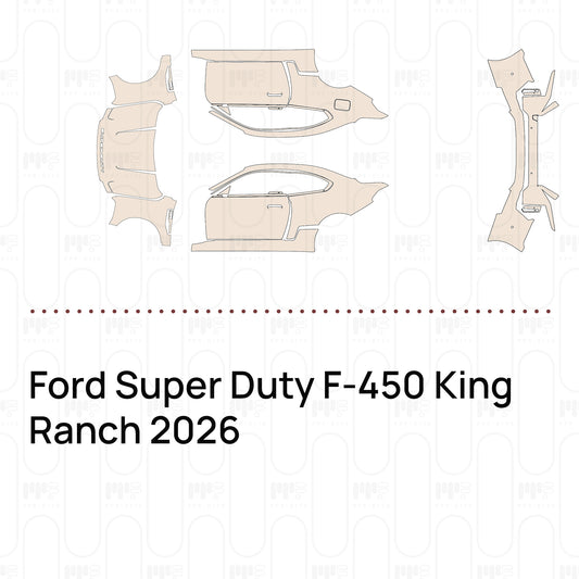 Pre-Cut PPF Ford Super Duty F-450 King Ranch 2026