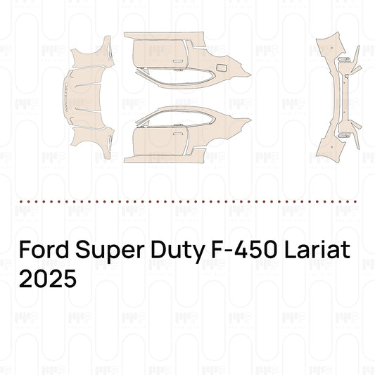 Pre-Cut PPF Ford Super Duty F-450 Lariat 2025