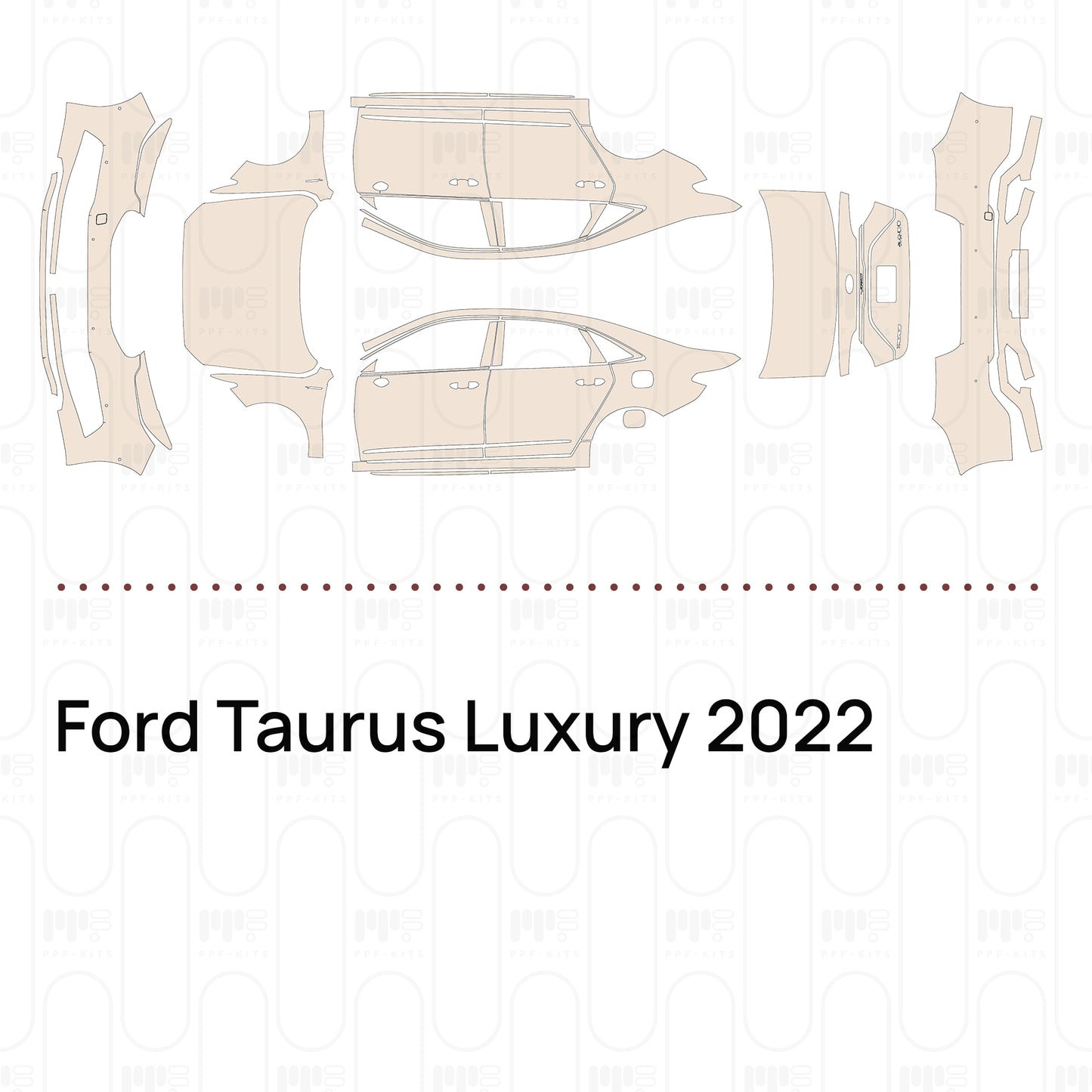 Pre-Cut PPF Ford Taurus Luxury 2022