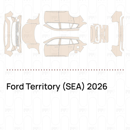 Pre-Cut PPF Ford Territory (SEA) 2026