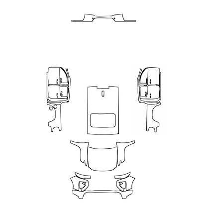 Pre-Cut PPF GMC Canyon Elevation 2024 - PPF-Kits